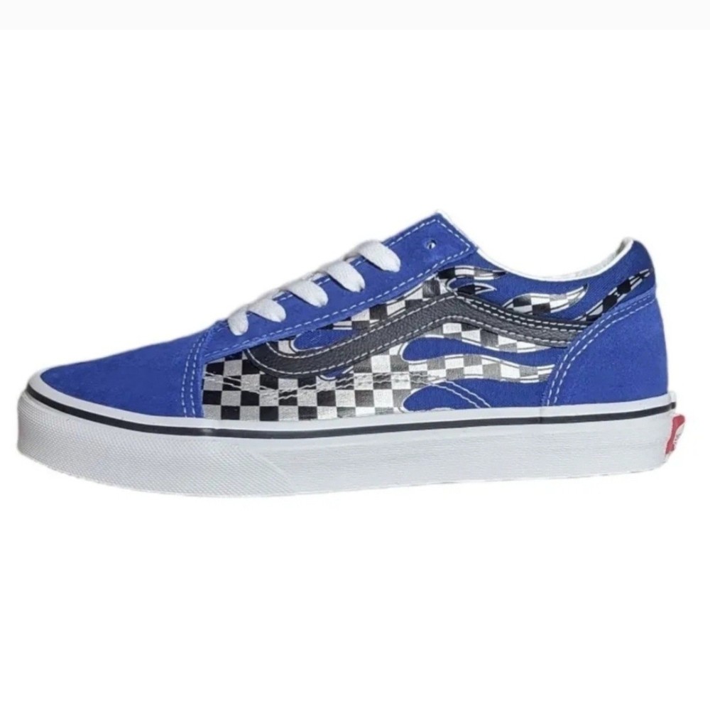 VANS YOUTH REFLECTIVE OLD SKOOL SHOES VN0A4UHZ7WM New with box
