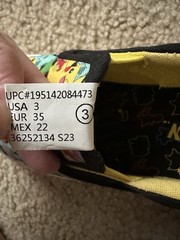 Ground UP Pokemon PIKACHU Slip-On Canvas Sneaker Shoes Unisex Youth Size 3