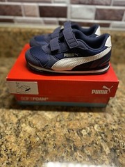 PUMA Unisex-Child ST Runner Hook and Loop Little K – Choose SZ/color