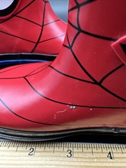 Marvels Spider-man Waterproof Boots Toddler Size 5/6 See Photos And Description