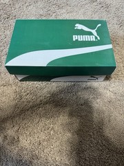 PUMA Future Rider Glitz PS White-red-gold Kids/Enfants Size 2C