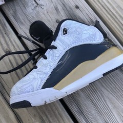 Nike Air Jordan Retro Dub Zero 8C Black Metallic Gold White 311047-005