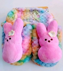 Peeps Kids M (13-1) Slippers/ Eye Mask, Pink Tumbler, Light Spinner, Chalk & Etc