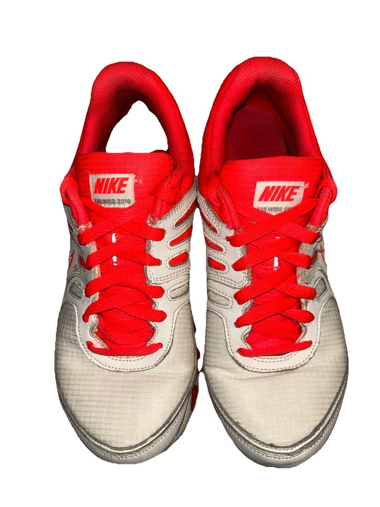 Nike Air Tailwind 2011 454503 100 White/Red Youth size 7 No box Light Wear