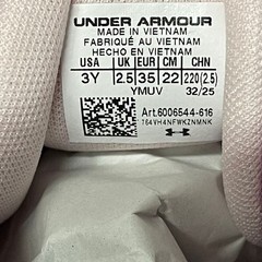 UNDER ARMOUR Curry 3Z 25 Sde Pre-School Basketball Shoes Kids‘ Size 3Y