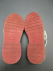 Cherokee Size 4 Boy’s Suede Leather Lace Up Non Marking Shoes D-11