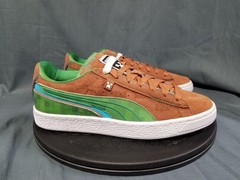 Puma Suede Minecraft (GS) Brown Green Size 6.5 NEW NO BOX