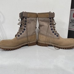 Timberland Boys Premium 6 inch Gaiter Boots, size 5 in beige/wheat 03885-NH