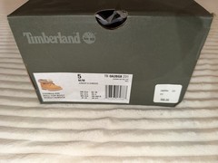 Timberland Courma Kid Roll Top Boot Wheat Nubuck Unisex Kids US 5 M