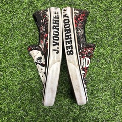 Vans Friday the 13th Jason Voorhees Slip-On Black Red White Size 5M 6.5W