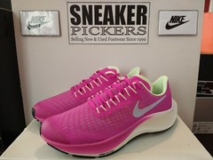 Nike Air Zoom Pegasus 37 GS – Size: 6Y – CW7212 600 – Fire Pink / Volt – NEW !