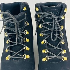 FILA Diviner Boots Toddler Size 11.5 Black Faux Suede Lace Up Hiking Ankle