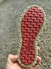 LL Bean Airlight Kelp Green Mule Slippers Elastic Kids Size 12-13 Pre-Owned