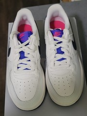 Nike Force 1Y (PS) 596729 104 WhiteBlack BRAND NEW SIZE 1 YOUTH LOW TOPS Unisex
