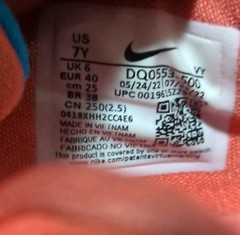 Nike Zoom Freak 4 Hyper Pink Blue Barrier Reef Bahamas GS Sz 7Y DQ0553-500