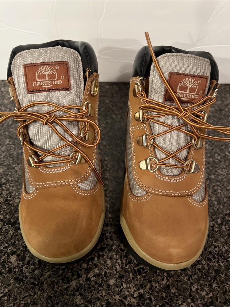 Timberland Field Boot Little Kids‘ Wheat-Black SZ.2
