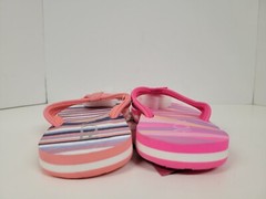 (Mismatched Color): Roxy Kids Striped Flip Flop Sandals Youth Size 1 Sample