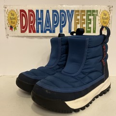 Columbia Snowtrot Mid Kids‘ Hiking Boots Mountain Blue/Spicy BY2238 433