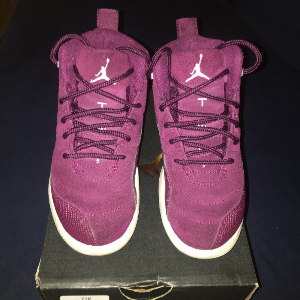 Size 11c- Jordan 12 Retro BP Bordeaux/Sail