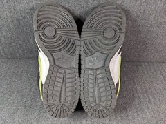 Nike Dunk Low Signal Blue Lemon Twist Black White Shoes DQ0977-100 Sz 6.5Y