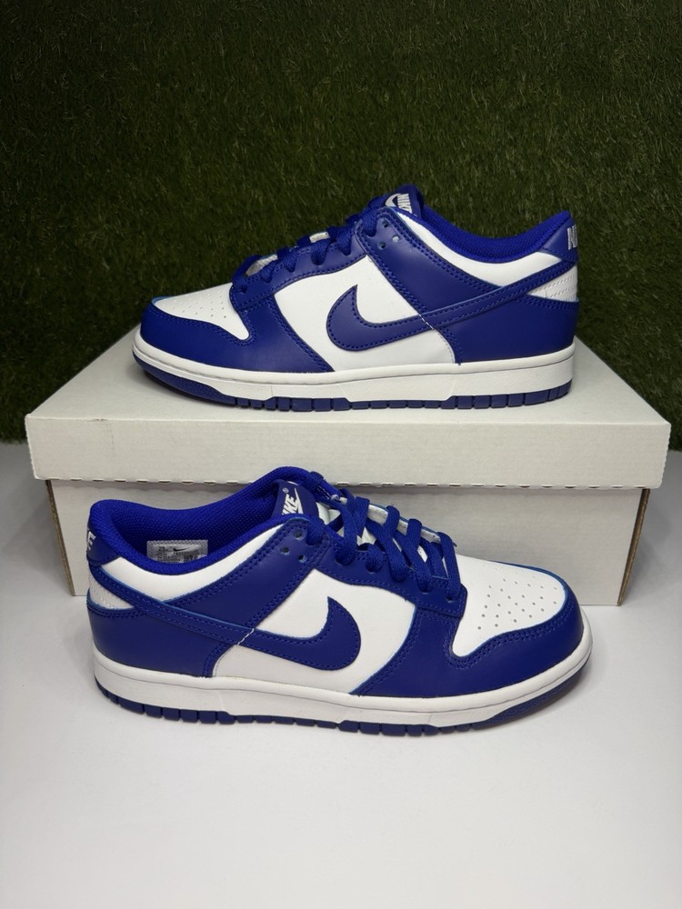 Nike Dunk Low Concord Size 6.5y GS Sneakers Blue White 2024 FB9109-106