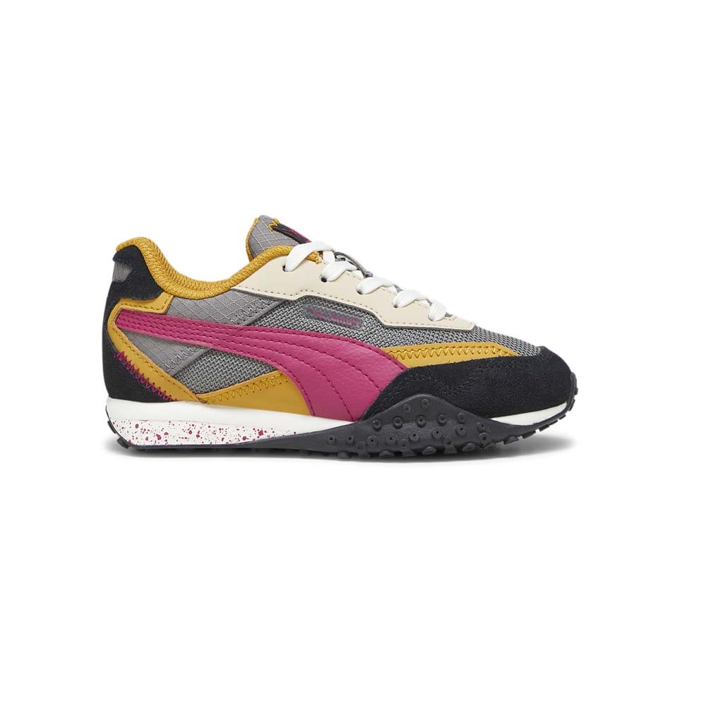 PUMA Blktop Rider Lithium Lace Up Toddler Boys Grey, Pink Sneakers Casual Shoes