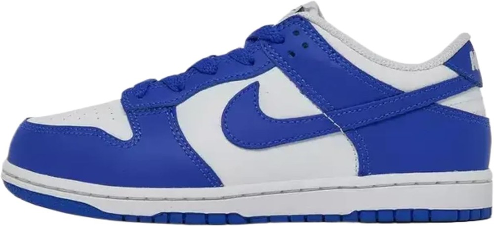 Little Kid’s Nike Dunk Low White/Hyper Royal-Hyper Royal (FB9108 131) – 10.5