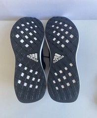 ADIDAS CLOUDFOAM Rapidarun Sneaker Shoes Black Lightweight 080220 Youth Size 6