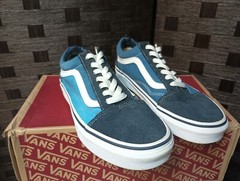 Vans Footwear Old Skool shoe Navy/True White 7.5
