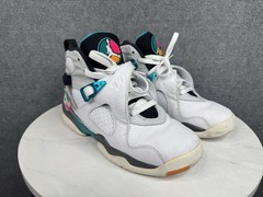 Nike Air Jordan 8 Retro South Beach GS Size 6Y/7.5W *NO BOX* 305368-113