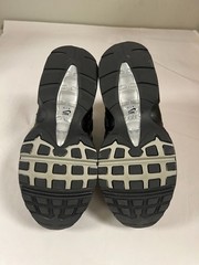 Grad School Nike Air Max 95 Black White Metallic Silver SZ 5.5Y