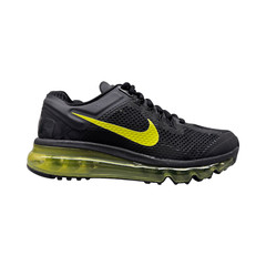 Nike Air Max 2013 GS Black Anthracite Cyber Size 5Y 555426-004 BRAND NEW W/O BOX