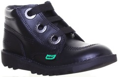 Kickers Kick Hi Largity Junior Lace Up Leather Ankle Boots Sizes US 4 – 7