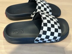 VANS UNISEX CHECKERED SLIDE SANDALS SIZE 11K