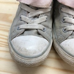 Converse Shoes Junior 2 Chuck Taylor All Star Double Tongue Gray Sneaker 665988F