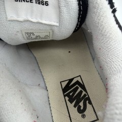 Toddlers Authentic Vans Shoes Size 12 (Black And White)