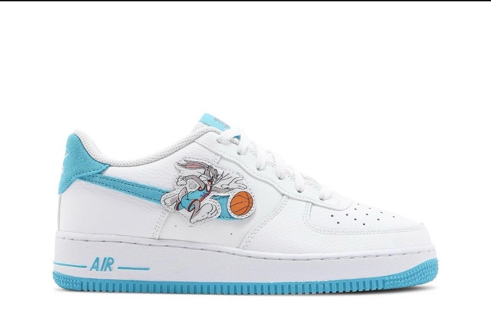 Size 6.5Y Nike Air Force 1 Space Jam Lola Bugs Bunny Sneaker Wmns 8 DM3353-100