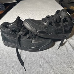 Nike Air Flight 89 Black High Top Basketball Sneaker 315793-002 Shoes Size 9