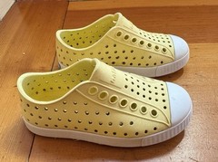 Native Jefferson Slip On Shoes Size C 8 Little Kids Light Yellow