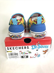 Skechers Dr. Seuss “Thing Ran Down” Thing 1 & 2 Slip On Shoes Size Youth Girls 9
