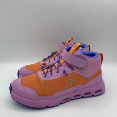 On Cloudhero Mid Waterproof Shoes Kids Size 3 Copper Lavendula Boots