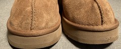 UGG FUNKETTE SLIPPERS CHESTNUT SLINGBACK STRAP KIDS SZ 6