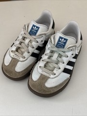 ADIDAS Samba OG EL I Cloud White Core Black Gum IE3679 Toddler shoes 8K