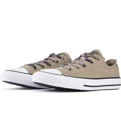 Converse for Kids: Chuck Taylor All Star Ox Sandy/Camo Sneakers 2.5Y…
