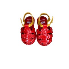 Mini Melissa Red Yellow Mickey Mouse Sandals Kids Disney Jelly PVC EXC 6