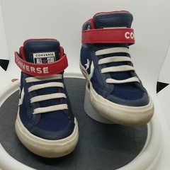 Converse Chuck Taylor All Star Pro Blaze Hi-Top Slip-on Blue Red Size 12Y JUNIOR