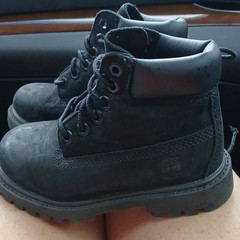 Toddler Black Timberland Boots