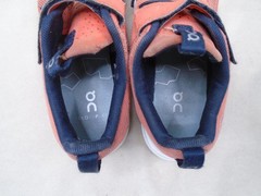 On Cloud Play – Flame / White – 3KD11431204 Big Kids Size 3Y Running Shoes