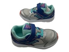 Saucony Child Cohesion 14 Silver/Periwinkle, US 9W