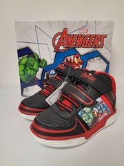 Marvel Avengers Kids High Top „Light Up“ Sneakers Size US 9 / EU 25
